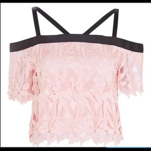 Nordstrom pink floral top